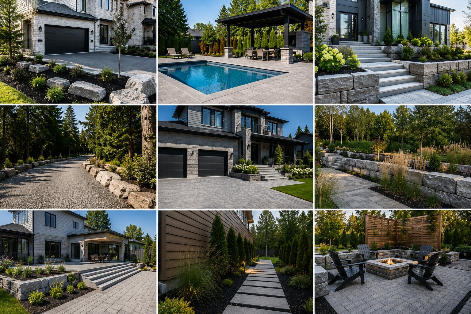 Réalisations TERRAXCO — Aménagement, terrassement et déneigement Québec
